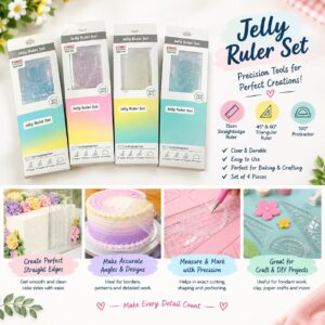 Jelly ruler set 4 in 1