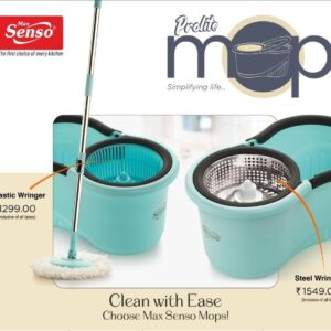 BUCKET MOP WITH STEEL BODY